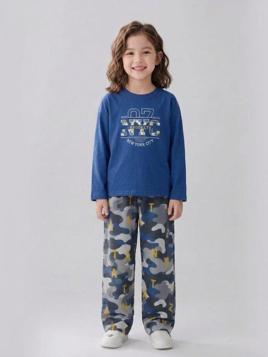 Brooklyn New York City Tracksuit For Kids