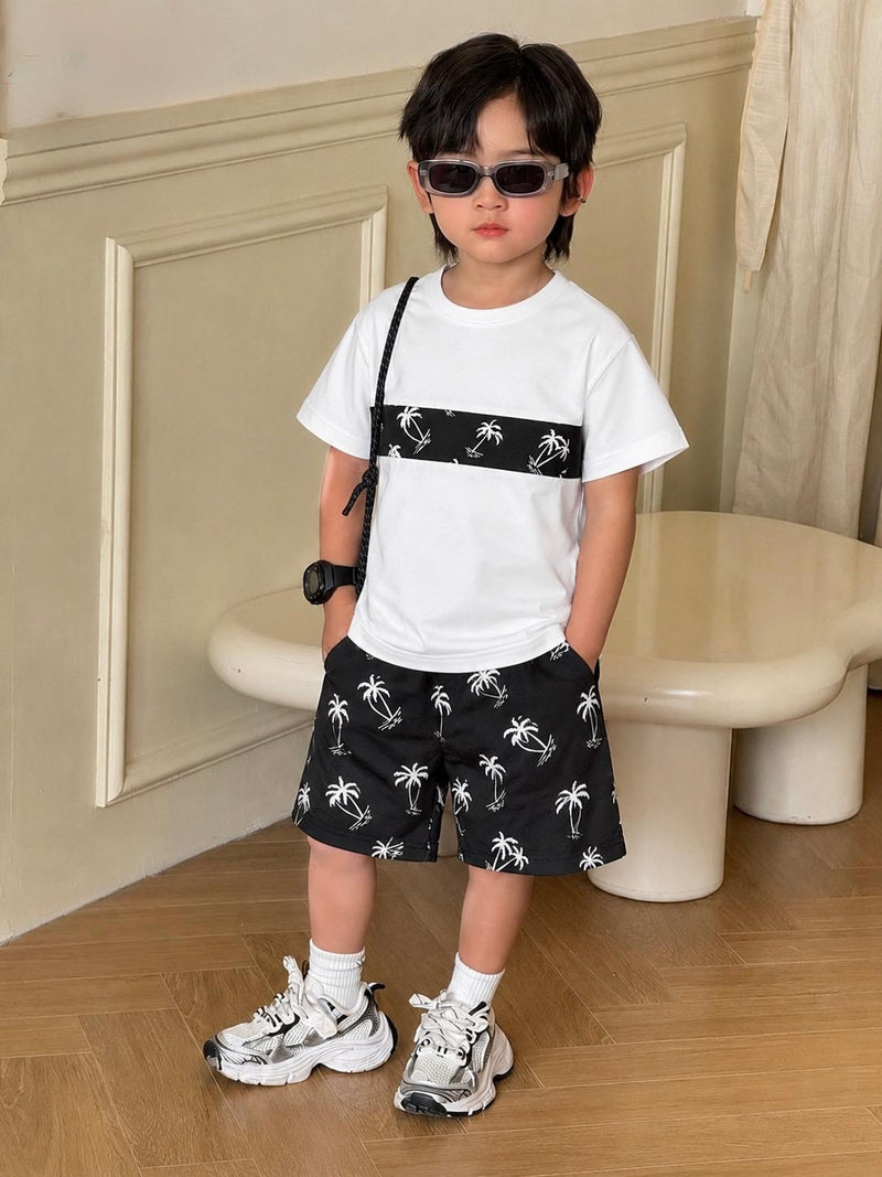 White Trees Tracksuit For Kids