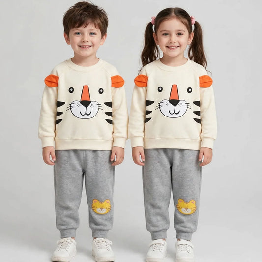 Tiger Winter Tracksuit For Kids